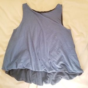 Kate Spade Saturday Reversible Blue Tank Top